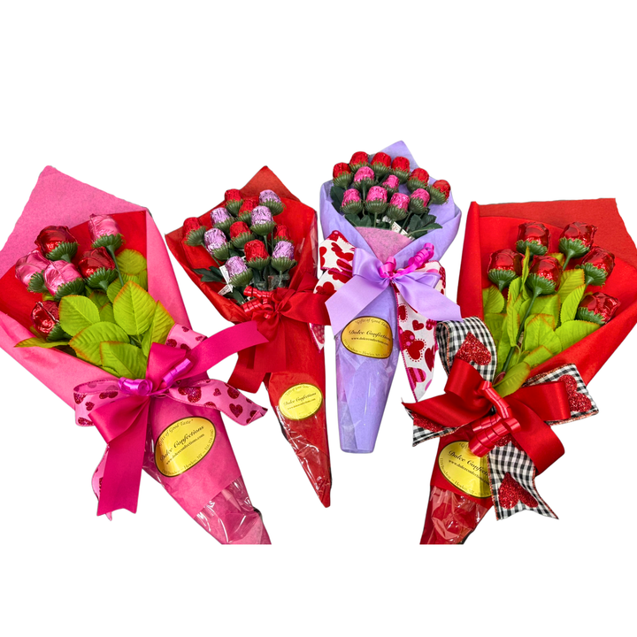 Chocolate Rose Bouquet –Chocolate Flower Arrangement