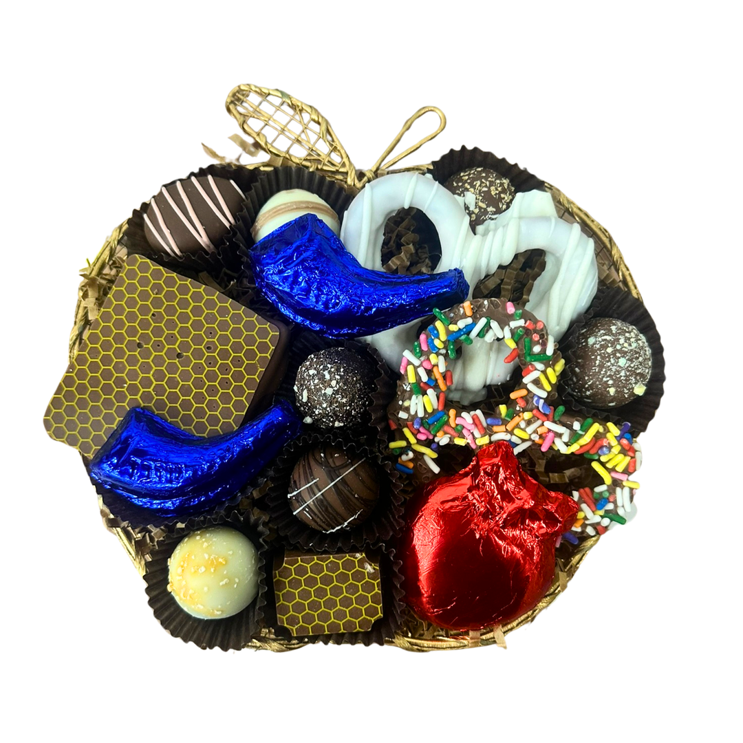 Rosh Hashanah Apple Chocolate Gift Basket