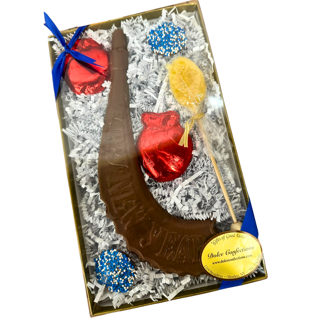 Milk Chocolate Shofar Gift Box for Jewish New Year