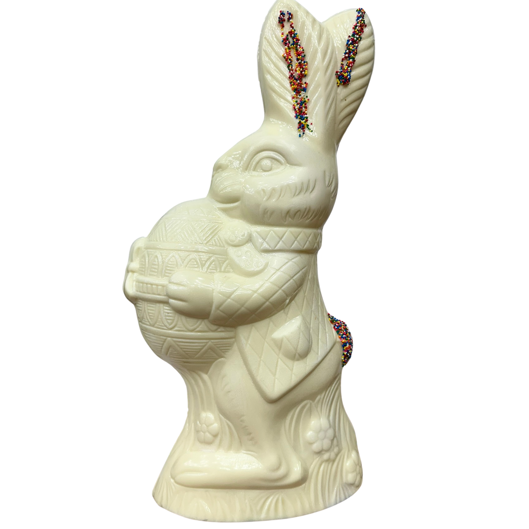 Large Chocolate Easter Bunny with Egg