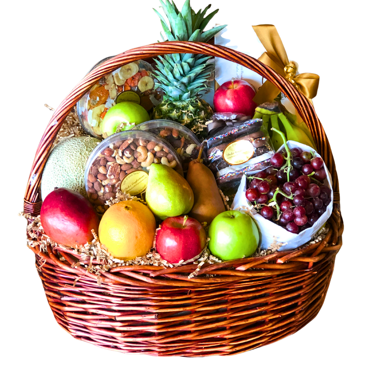 Fresh Fruit & Chocolate Gift Baskets
