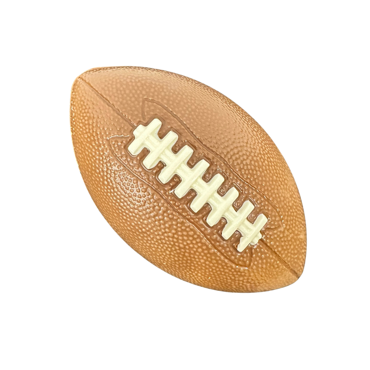 Football shaped premium chocolate for game day celebrations
