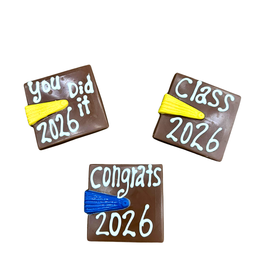 Graduation Chocolate Cap – Class of 20**