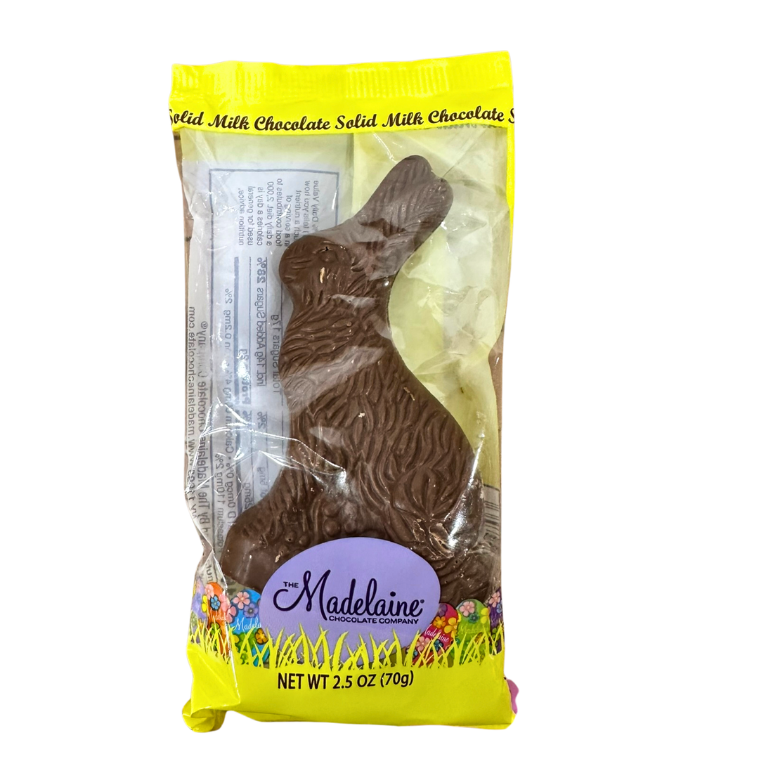 Solid Chocolate Easter Bunny – 2.5 oz