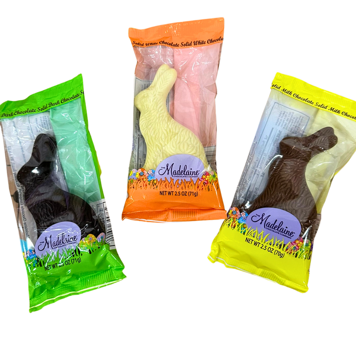 Solid Chocolate Easter Bunny – 2.5 oz