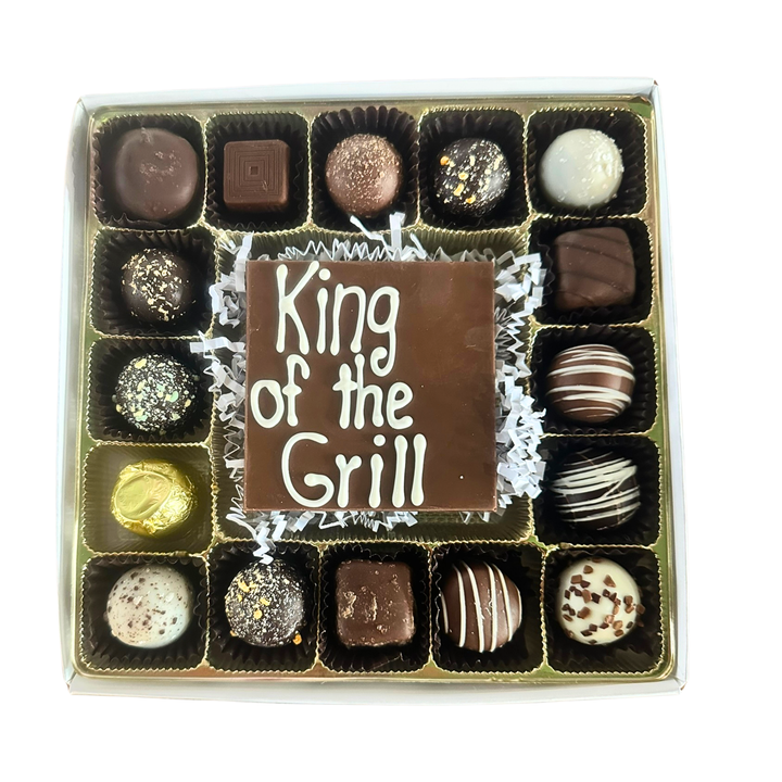 Father's Day Message Chocolate Box – 16 Piece Assorted Chocolates