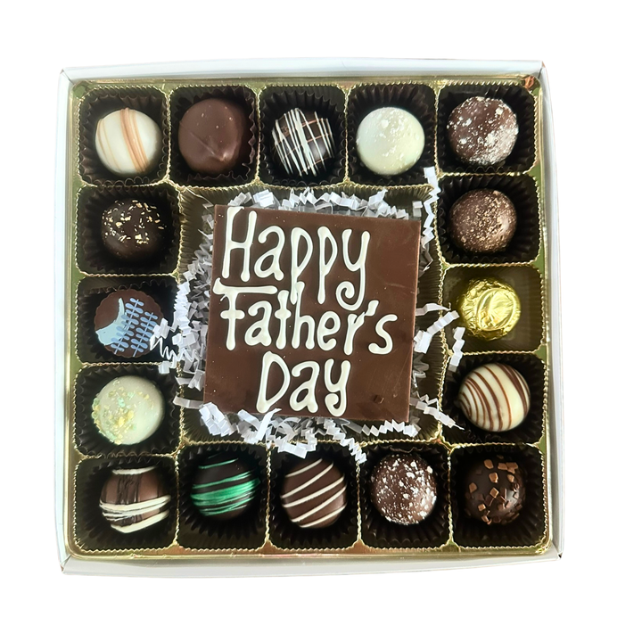 Father's Day Message Chocolate Box – 16 Piece Assorted Chocolates