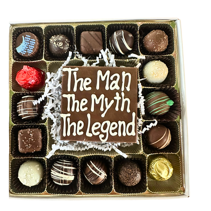 Father's Day Message Chocolate Box – 16 Piece Assorted Chocolates