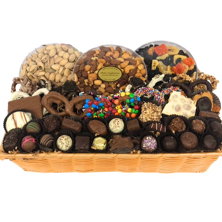 Nature’s Trio: Chocolate, Nuts & Fruit