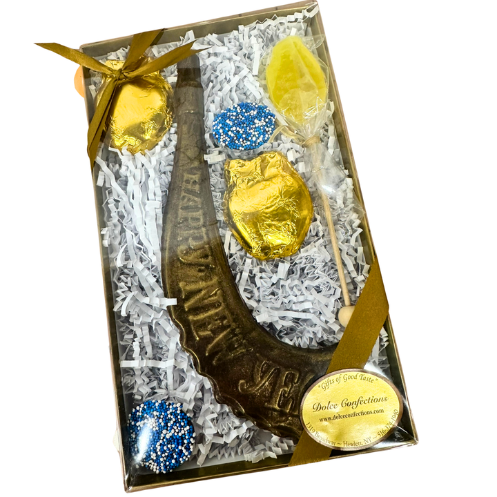 Parve Chocolate Shofar Gift Box for Jewish New Year