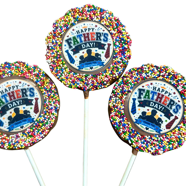 Father's Day Chocolate Lollipop