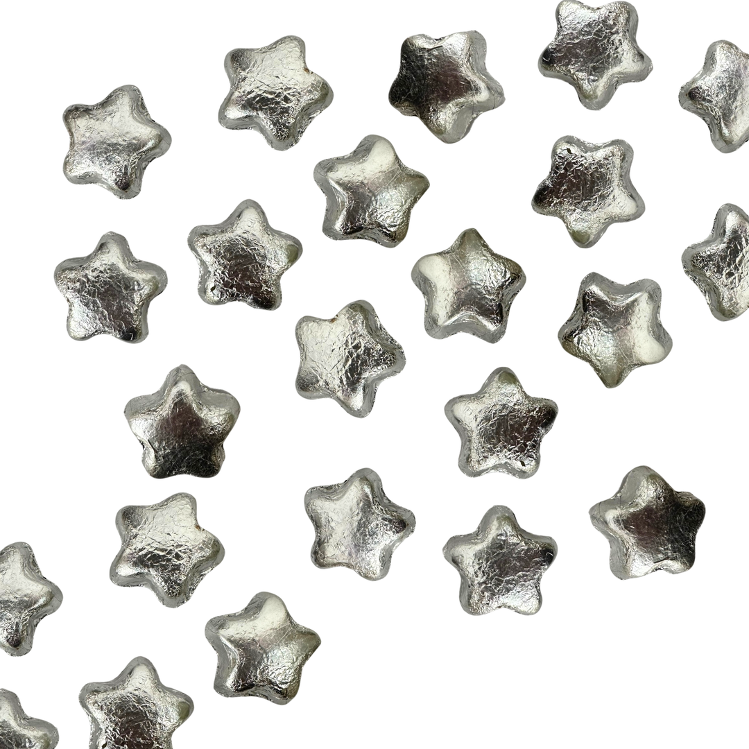 Blue, Silver, Gold foiled Stars.