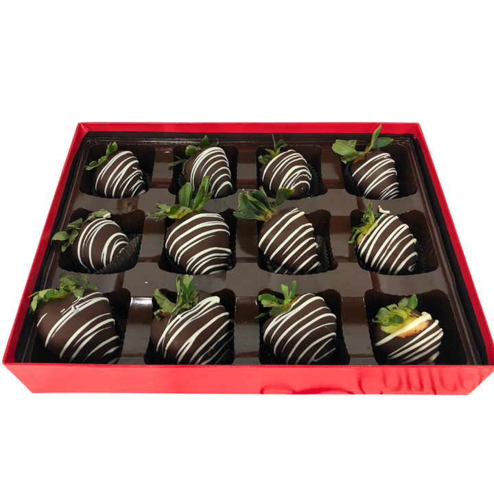 Hand-Dipped Chocolate Strawberries