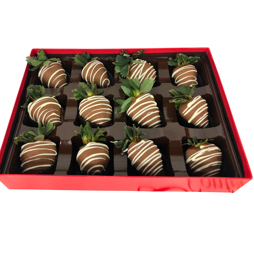 Hand-Dipped Chocolate Strawberries