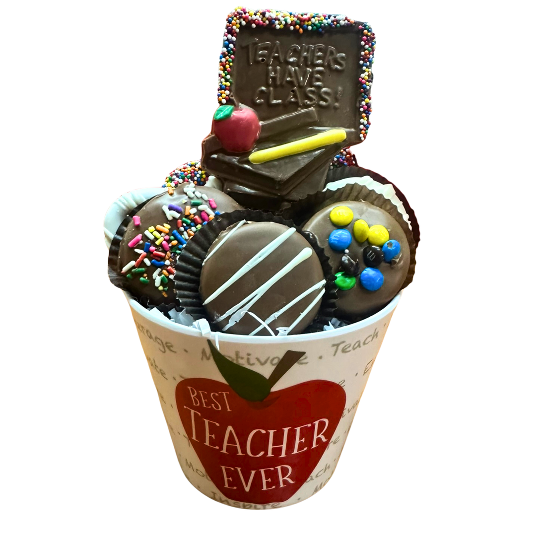 Teacher Chocolate Gift Bucket
