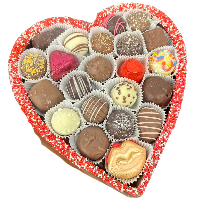 Rich milk chocolate heart ideal for gifting
rust
Copy code
