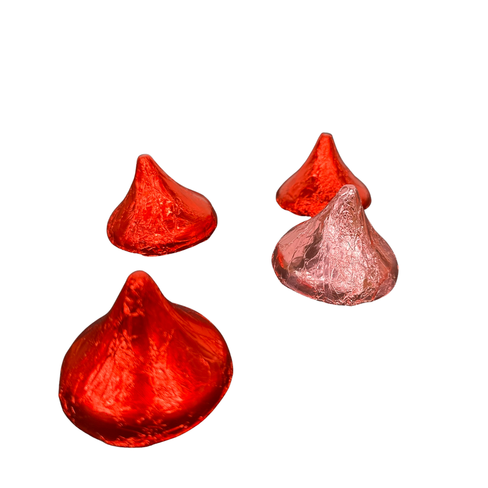 Chocolate candy kisses perfect for party favors and gifts
