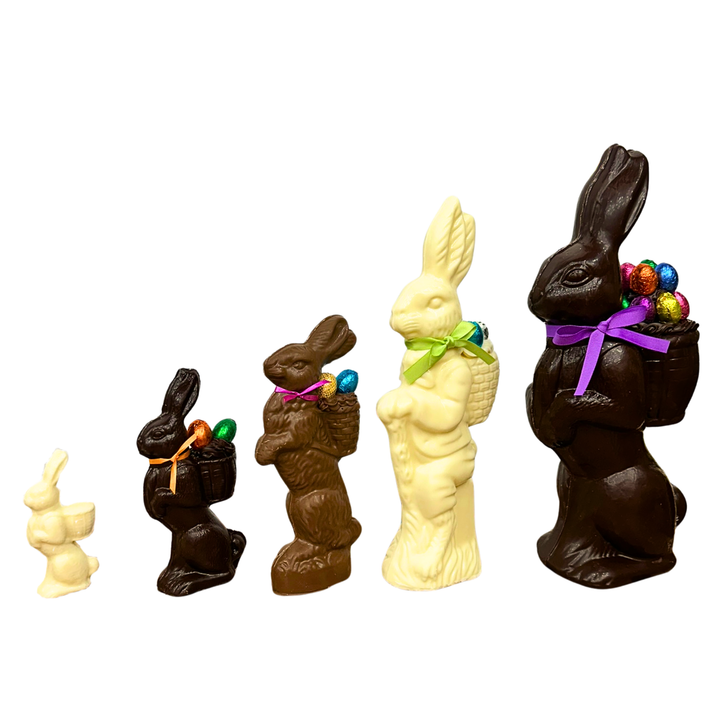 Chocolate Standing Bunnies